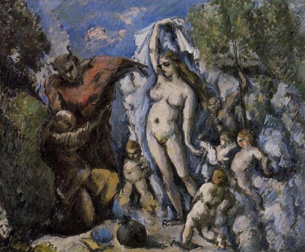 The Temptation Of Saint Anthony by Paul Cezanne Oil Painting Reproductions