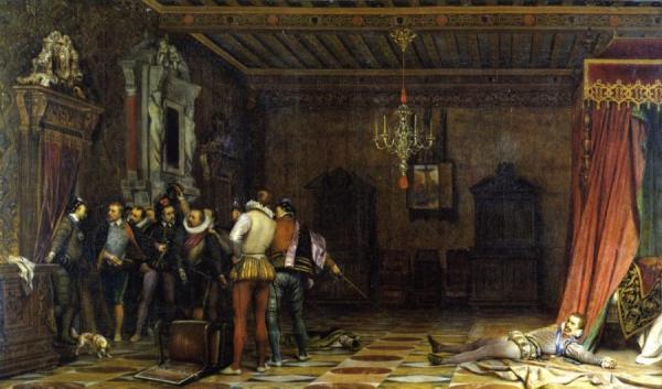The Murder Of The Duke Of Guise by Paul Delaroche