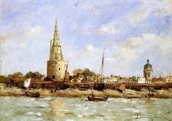 La Rochelle by Paul-desire Trouillebert