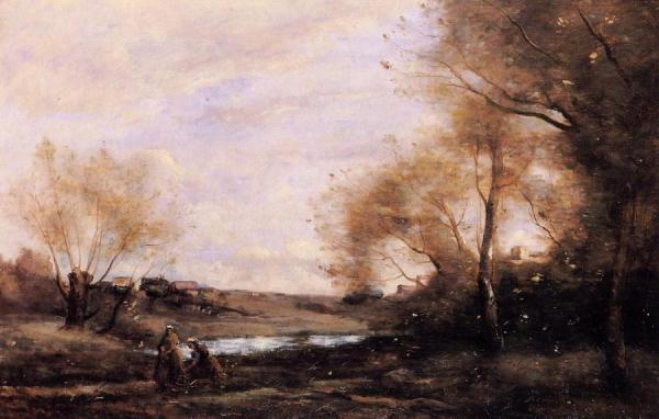 Peasant Village by Paul-desire Trouillebert