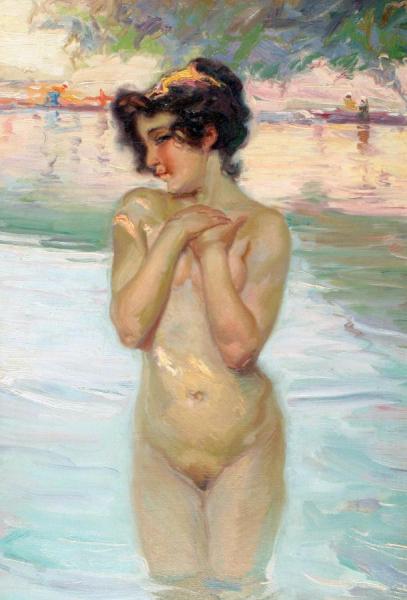 A Nymph In The Water by Paul Emile Chabas