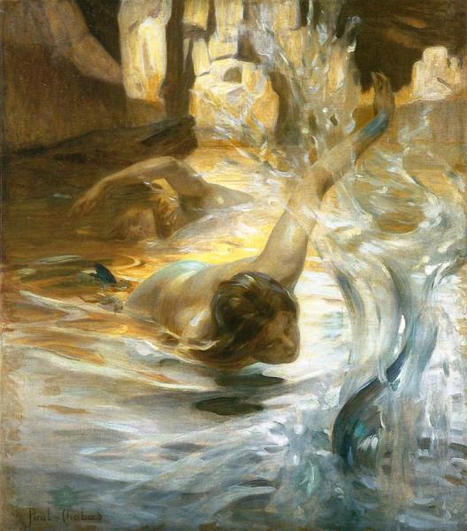 Sirens by Paul Emile Chabas Oil Painting Reproductions