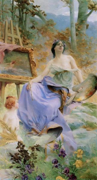 La Peinture by Paul Francois Quinsac