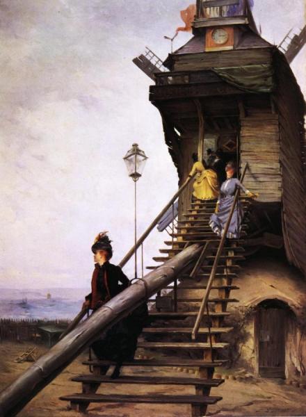 Moulin De La Galette by Paul Francois Quinsac