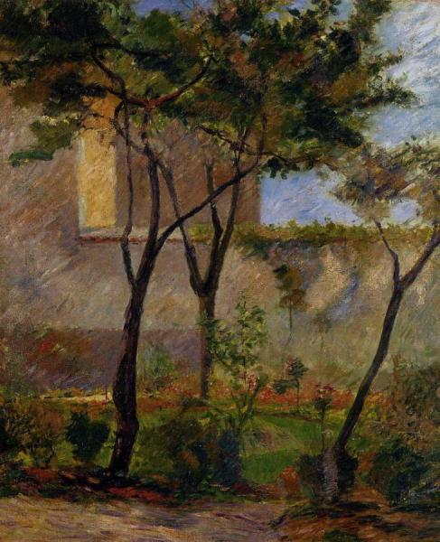 Corner Of The Garden, Rue Carcel by Paul Gauguin