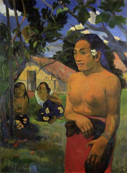 E Haere Oe I Hia by Paul Gauguin
