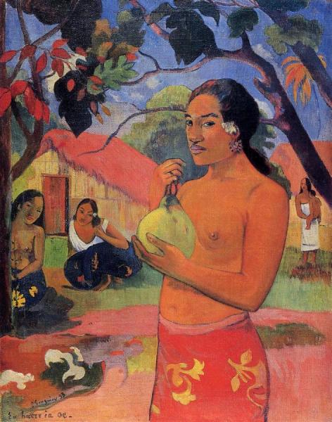 Ea Haere La Oe? by Paul Gauguin