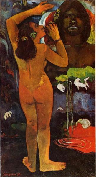 Hina Tefatou by Paul Gauguin