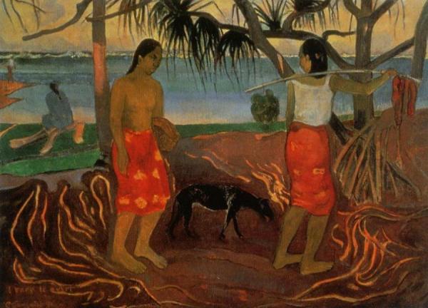 I Rara Te Oviri by Paul Gauguin