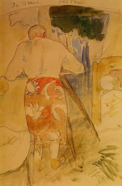 Ja Orana Ritou by Paul Gauguin