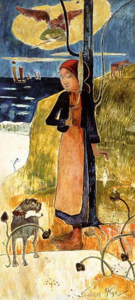 Joan Of Arc by Paul Gauguin
