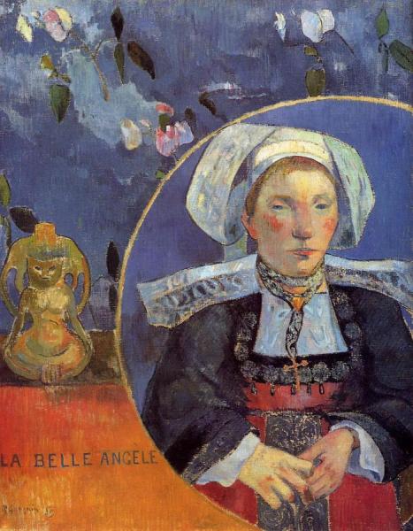 La Belle Angele by Paul Gauguin