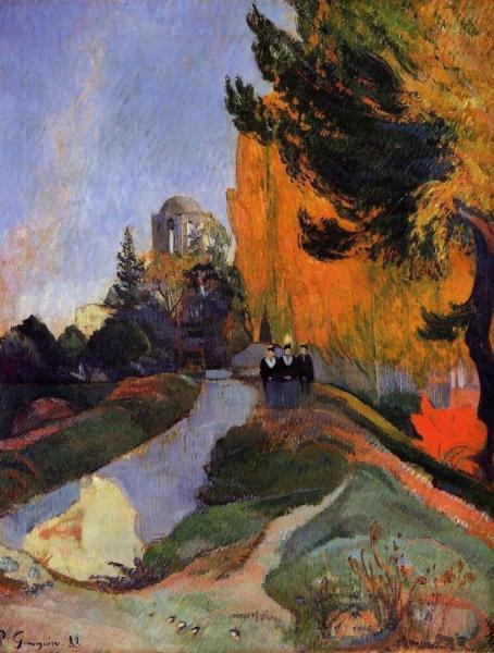 Les Alyschamps by Paul Gauguin