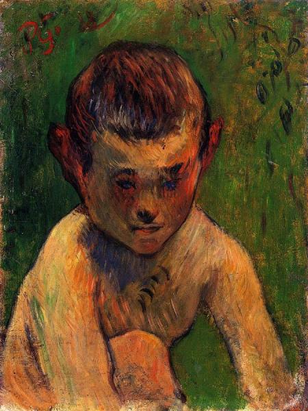 Little Breton Bather by Paul Gauguin