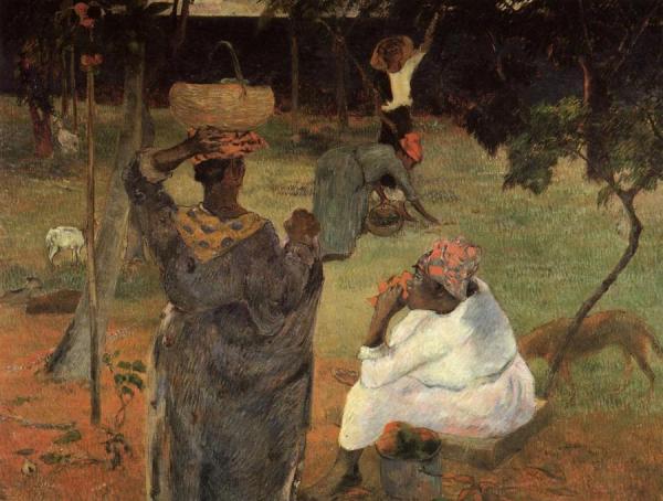Mango Pickers, Martinique by Paul Gauguin