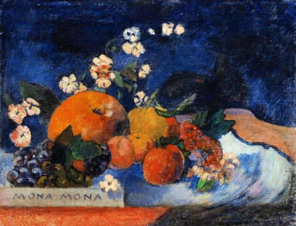 Mona Mona, Savoureux by Paul Gauguin