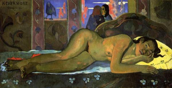 Nevermore, Oh Tahiti by Paul Gauguin