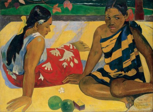 Parau Api by Paul Gauguin