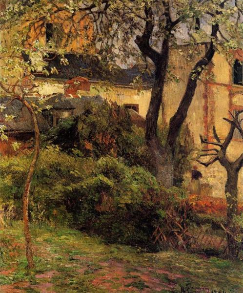 Rouen, Spring by Paul Gauguin