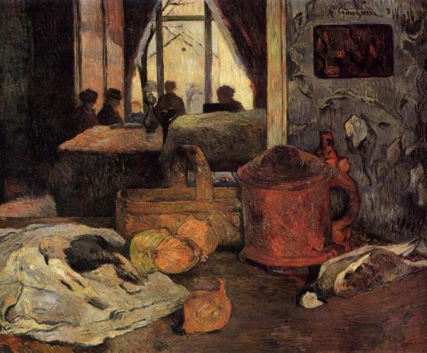 Still Life In An Interior, Copenhagen by Paul Gauguin