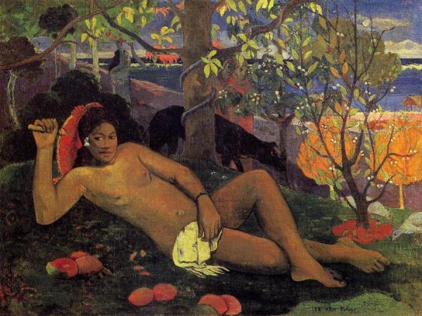 Te Arii Vahine by Paul Gauguin