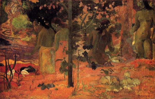 The Bathers by Paul Gauguin