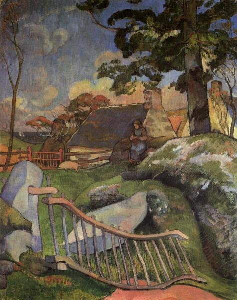 The Gate by Paul Gauguin