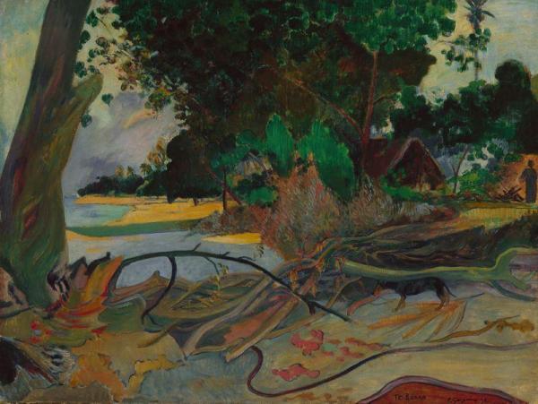The Hibiscus Tree by Paul Gauguin