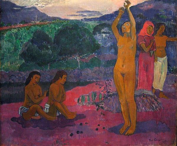 The Invocation by Paul Gauguin