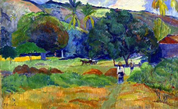 Paul Gauguin The Little Valley
