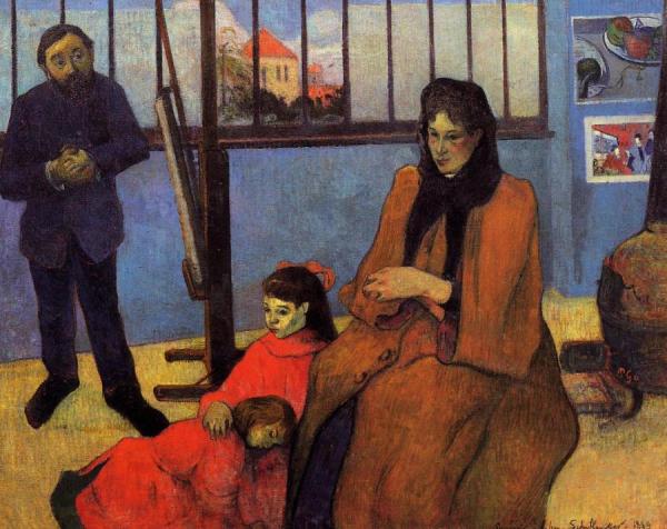 The Schuffenecker Family by Paul Gauguin