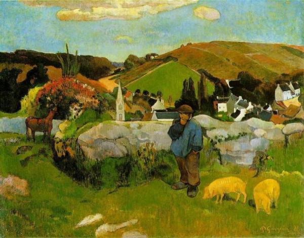 The Swineheard by Paul Gauguin