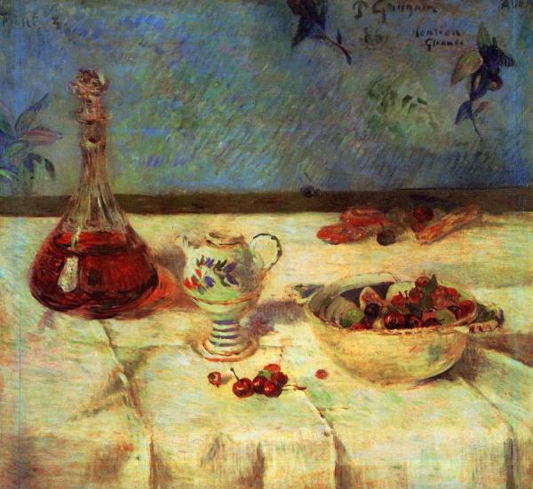 The White Tablecloth by Paul Gauguin