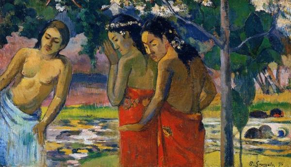 Paul Gauguin Three Tahitian Women