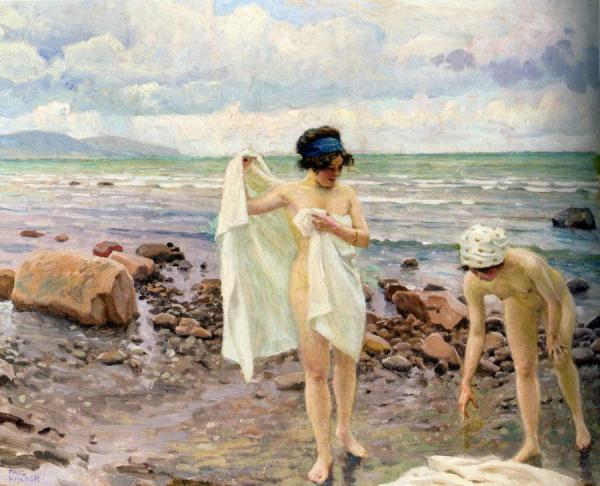 The Bathers by Paul Gustave Fischer