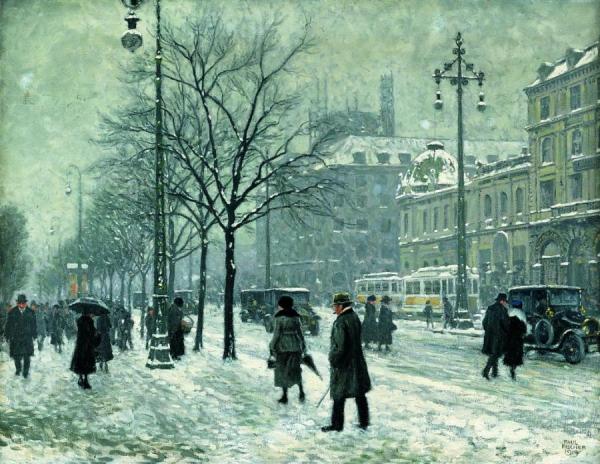 Winter by Paul Gustave Fischer