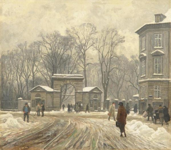 Winter's Day by Paul Gustave Fischer