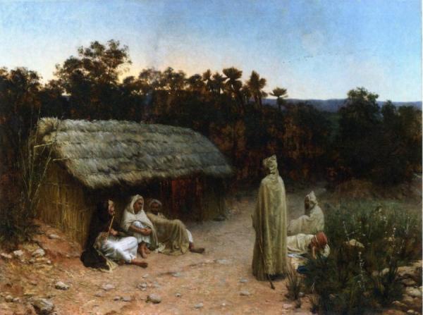 Weary Travelers by Paul Jean-baptiste Lazerges