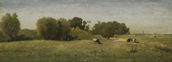 Landschap Bij Abcoude by Paul Joseph Constantin Gabriel