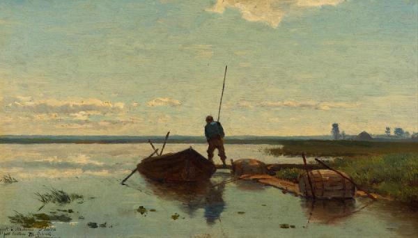 Polder Landscape by Paul Joseph Constantin Gabriel