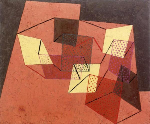 Braced Surfaces by Paul Klee