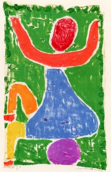 Paul Klee Child Playing