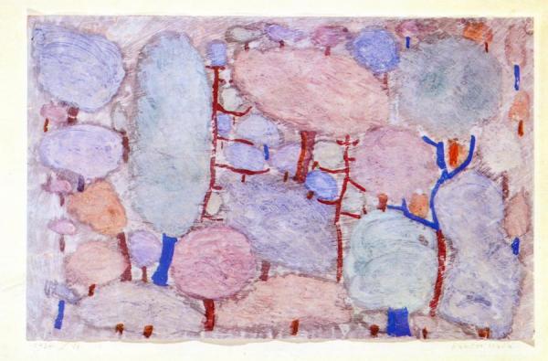 Colorful Forest by Paul Klee