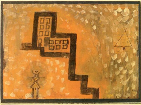 Das Haus In Der Höhe by Paul Klee