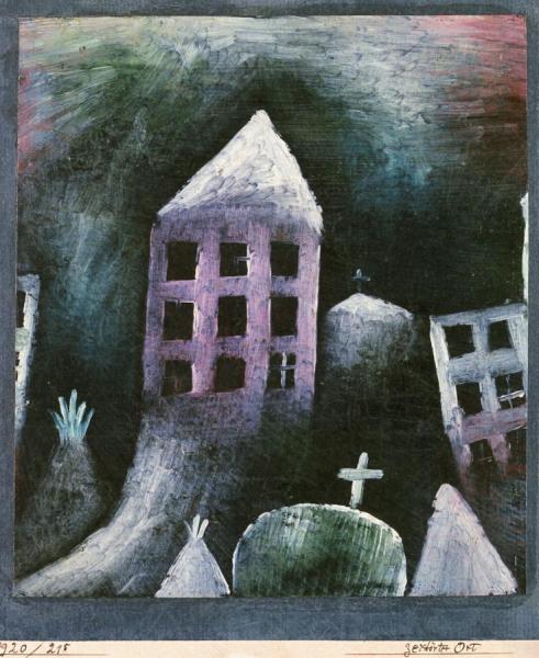 Destroyed Place by Paul Klee