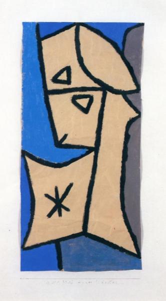 Hoher Wächter by Paul Klee