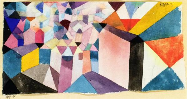 Insight Into A City by Paul Klee