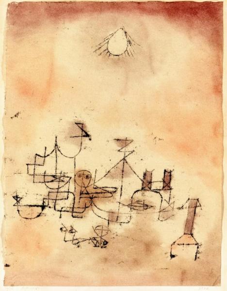North African by Paul Klee
