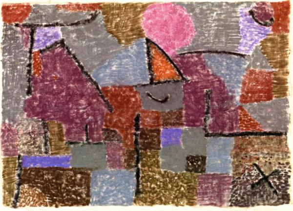 Scenery Near Pasch by Paul Klee