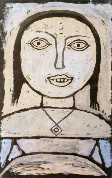 Sick Girl by Paul Klee Oil Painting Reproductions